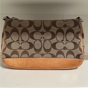 SOLD - Y2K Vintage Coach Tan Demi Mini Bag 6094